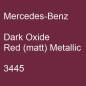 Preview: Mercedes-Benz, Dark Oxide Red (matt) Metallic, 3445.